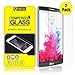 [2-PACK] LG G3 Vigor/LG G3 Mini Screen Protector, High Definition [Tempered Glass] Ultra Thin 0.26mm 9H Hardness Anti-Scratch Screen Protector Film Skin For LG G3 Vigor/ G3 Mini LS885 D725