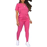 Nimsruc Biker Short Sets Women 2 Piece Outfits Summer Short Sleeve Jogger Tracksuit