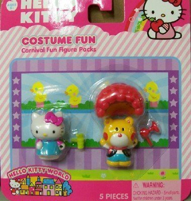 HELLO KITTY CARNIVAL FUN FIGURE PACKS - COSTUME FUN by Jakks Pacific