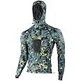 Tilos Camouflage 5.5oz Spearfishing UPF 50+ Rash Guard w/Hood