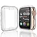 [2 Pack] ULOE for Apple Watch 4 Clear Case with Screen Protector 40mm - All Around Protective Case HD Clear Ultra-Thin Cover for Apple iwatch 40mm Series 4 (Transparent)