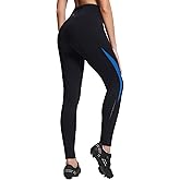 baleaf Womens Winter Cycling Pants Padded Bike Thermal Tights Fleece Lined Leggings Water Resistant Cold Weather Gel Pockets