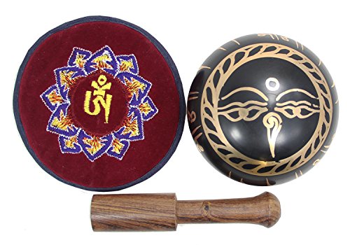 Tibetan Meditation Om Mani Padme Hum Peace Singing Bowl With Mallet