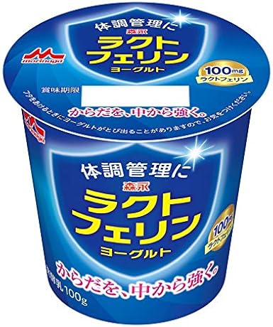 Amazon | 森永乳業 ラクトフェリンヨーグルト 個食 100g×12個 | 森永乳業 | プレーンヨーグルト 通販