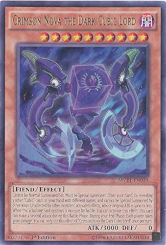 Crimson Nova the Dark Cubic Lord - MVP1-EN039 - Ultra Rare - Unlimited Edition