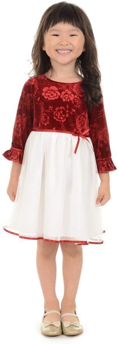 amazon red velvet dress