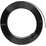 15 Feet Door Front Rear Lip Edge Overlay Molding Guard Protection Decoration Stripe Trim D.I.Y. FIT (Black)