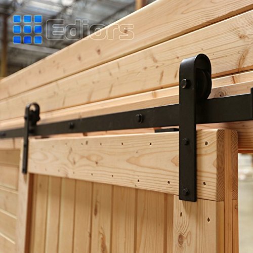 Buy EDIORS 6FT Black Country Antique Steel Interior Sliding European