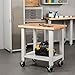 Seville Classics UltraHD Heavy-Duty Rolling Workstation, for Garage, Warehouse, Office, Classroom, Granite, 36