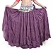 BellyLady Womens Belly Dance 8 Yard Skirt Vogue Bohemia Skirt Gypsy Maxi Skirt-Black
