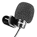 Neewer 3.5mm Hands Free Computer Clip on Mini Lapel Microphone(3X Lapel Microphone)