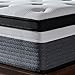 S SECRETLAND King Mattress, 10 inch Individually Wrapped Coils Innerspring Mattress, Pocket Spring Hybrid Mattresses with CertiPUR-US Certified Foam, Plush Yet Supportive