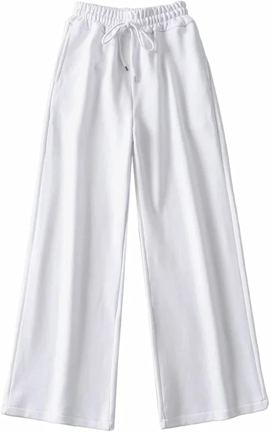 FUNPLUS Women's Jogging Bottoms Cozy Loose Sweatpants Elastic Waist