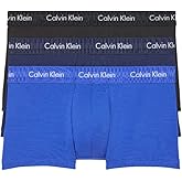 Calvin Klein Men's Cotton Stretch 3-Pack Low Rise Trunks