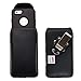 Turtleback Belt Case for iPhone 6s Fits w/OB Defender or Bulky Cases, Black Vertical Holster Leather Pouch with Heavy Duty Rotating Ratcheting Belt Clip