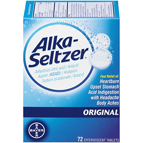 UPC 016500546054, Alka-seltzer Original Effervescent Tablets, 72-Count