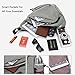 Cross Body Shoulder Backpack Bag - Packable Sling Chest Bag Rucksack (Gray)