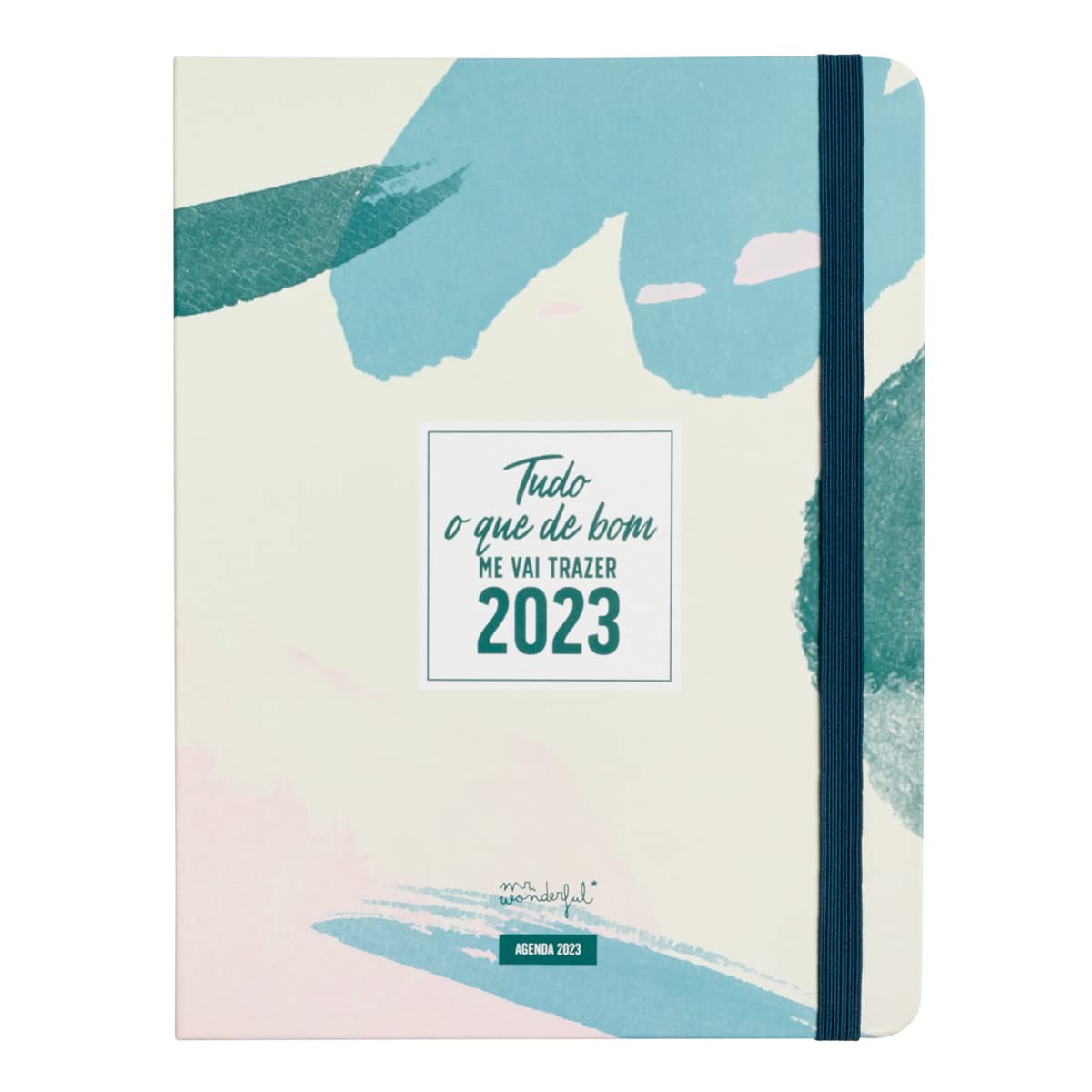 Mr. Wonderful - Office 2023 Weekly Yearly Planner - Tudo o que de bom me vai trazer 2023, Red, WOA2212297PTZ0