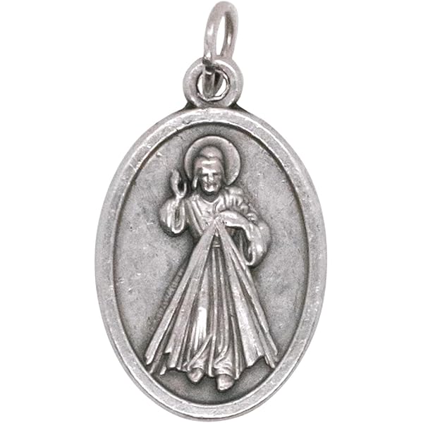 St. Christopher Medals Bulk Pack - Lot Of 10 Silver Plated Religious Charms 1 Inch Tall