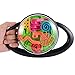 Twister.CK 3D Maze Racer Handheld Game, Hot Sale Intelligent Maze Racer Game, Steering Wheel Maze Ball Toys, Highly Addictive Maze Game, Racer Maze Game, Friendly ABS Plastics Materials (Black).