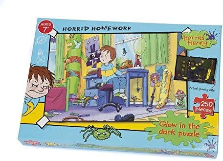 Horrid Henry Glow In the Dark Puzzle Ages 12+ Horrid Homework