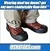 OSHATOES Steel Toe Overshoes - Slip On Safety Toes - X-Small (Silver) (X-Small - Men's 5-6; Women's 6-7 US, Silver)