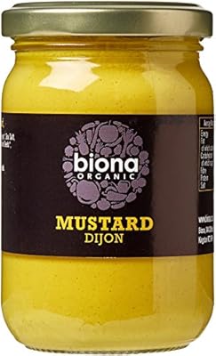 Biona Organic Dijon Mustard 200g Pack Of 6 Amazon Co Uk Grocery