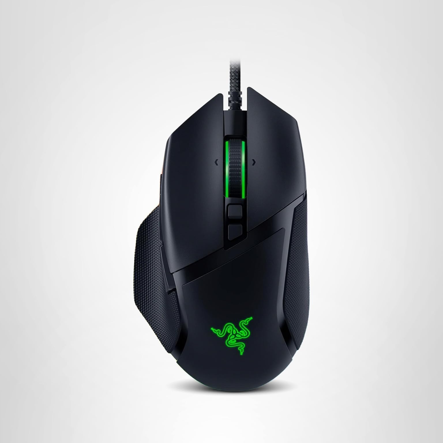 Razer Basilisk V3 Customizable Ergonomic Gaming Mouse: Fastest Gaming Mouse Switch - Chroma RGB Lighting - 26K DPI Optical Sensor - 11 Programmable Buttons - HyperScroll Tilt Wheel - Classic Black