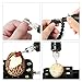 Electric Micro Engraving Pen ARTISTORE Polish Micro Carving Combo Set Adjustable Rotating Speed Carve Tool with 6X Steel Carving Head + 6X Polishing Head for DIY Olive Core, Buddha Beads, Ivory, Wood