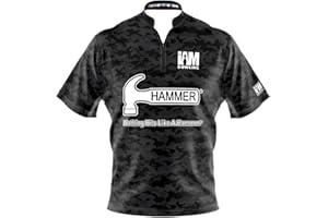 Logo Infusion Dye-Sublimated Bowling Jersey (Sash Collar) - I AM Bowling Fun Design 2044-HM - Hammer