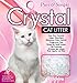 Pure & Simple Crystal Cat Litter 8 Pounds. A Portion of Proceeds Go to Breast Cancer Research. Great for Multiple Cats and Long Haired Cats. New Smaller Crystals