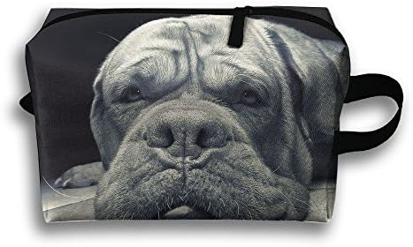 Lazy Dogs Images Travel Bag Cosmetic Bags Brush Pouch Portable Makeup Bag Zipper Wallet Hangbag Pen Organizer Carry Case Wristlet Holder