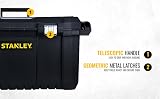 Stanley Rolling Toolbox Chest 50L Heavy Duty Latch 2 Lid Organisers STST1-80150 view 9