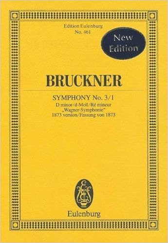 Symphony No 3 1 In D Minor Wagner Sinfonie 1873 Study Score Edition Eulenburg Bruckner Anton 9783795761226 Amazon Com Books Symphony No 3 1 In D Minor Wagner Sinfonie 1873 Study Score Edition Eulenburg Bruckner Anton 9783795761226 Amazon Com Books