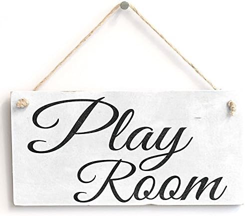 Meijiafei Play Room - Vintage PVC Sign/Plaque 10"x5"