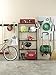 Whitmor Adjustable 5 Tier Shelving with Leveling Feet - Black