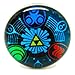 Zelda The Wind Waker Ear Plugs - Stainless Steel Screw-On Ear Plugs - 7 Sizes - Brand New *Pair*