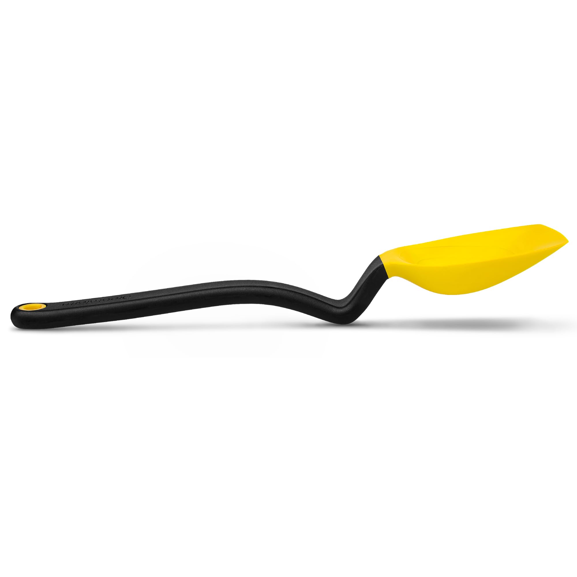 Dreamfarm Supoon | Non-Stick Silicone Sit Up Scraping & Cooking Multifunctional Spoon with Measuring Lines | Kitchen Utensil | Yellow