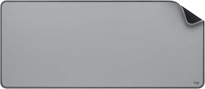 Logitech Desk Mat Studio Series Large Desk Pad Grey 30x70 cm
