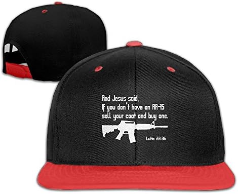 Jesus Pro Gun AR15 Luke Unisex The Adjustable Children Hip-hop Cap
