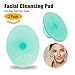 Magift Facial Cleansing Pads, Soft Silicone Face Scrubbers Exfoliators Face Cleansing Tool, Perfect For Massage, Washing Pore Cleanser, Blackhead Removing, Exfoliating And Baby Shower, Pack Of 2