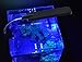 MingDak Aquarium Light for Fish Tanks Clip on Fish Tank Light 48 LEDs White & Blue for 1-5.5 Gallon