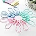 CELAHE 12 Pack Fashion Color Beach Towel Clips for Beach Chair or Pool Loungers,Chair Clips Towel Holder, Clothes Lines，clothespins,Prevents Towels Blowing Away Drop