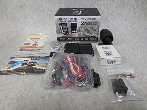 EXCALIBUR AL-1870-3DB - Deluxe LCD 2-Way Vehicle Security & Remote