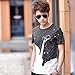 Ularmo Men Boy Summer Cotton Tees Shirt Short Sleeve Star Printed T-Shirt