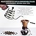 Pour Over Kettle with Silicon Coaster Bonus - Gooseneck Dripper for Tea and Coffee - Brushed Stainless Steel, Ergonomic Designed, 40 Oz/1.2 L