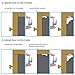 Baby Safety Magnetic Cabinet Locks - 8 Locks + 2 Keys - No Drilling or Screws Needed