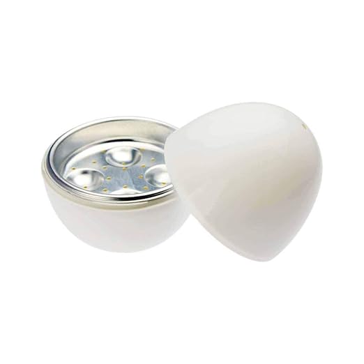 JIUY Creativa en Forma de Huevo de microondas para cocinar Huevos ...