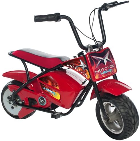 Motovox Electric Mini Bike, Red