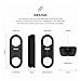 elago Silicone Case Designed for Google Nest Hello Doorbell Cover (Wired) [Black] - Full Protection, Night Vision Compatible [US Patent Registered]